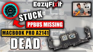 MacBook A2141 not Powering On MacBook Pro 16 inch logic board dead MacBook Pro no power on repair [upl. by Shull]