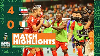 Sierra Leone vs Equatorial Guinea  AFCON 2021 HIGHLIGHTS  01202022  beIN SPORTS USA [upl. by Peih]