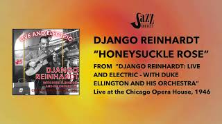 DJANGO REINHARDT plays HONEYSUCKLE ROSE Live in Chicago 1946 with Duke Ellington and His Orchestra [upl. by Nahs395]