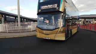 6310 gne on x20 to Langley park [upl. by Olnek]