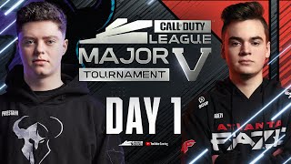 Call Of Duty League 2021 Season  Stage V Major Tournament  Day 1 [upl. by Duston200]