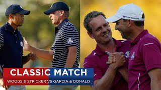 Woods amp Stricker vs Garcia amp Donald  Extended Highlights  2012 Ryder Cup [upl. by Allehc]