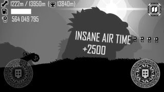 Hill Climb Racing \ Ragnarok \ 15964 meters on Big Finger [upl. by Bunnie]