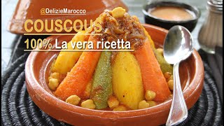 COUSCOUS di Carne e Verdura spiegato in italiano [upl. by Atews]