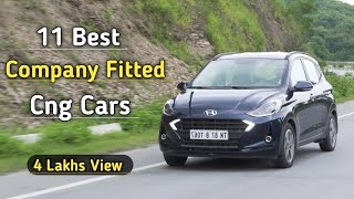 11 Best Company Fitted Cng Cars In India BS6🔥Best Mileage Cng Cars skmcardrive SUBSCRIBENOW [upl. by Saloma]