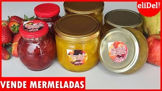 3 MERMERLADAS caseras para VENDER 🍓FRESA 🍎MANZANA y MANGO 🥭Cómo hacer MERMELADAS para NEGOCIO [upl. by Trofmoc]