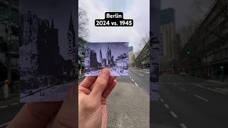 THEN amp NOW – Berlin Germany History old photo berlin germany history ww2 timetravel [upl. by Cybil]