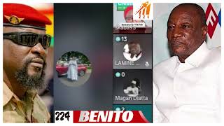 LA UNE 224 🚨BENITO UN PETIT DEBAT CONTRADICTOIRE ÇA DEVIENT CHAUD ALPHA CONDE MAMADY DOUMBOUYA [upl. by Korwin908]