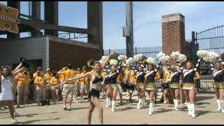 Mizzou Spirit 2010 Black amp Gold Game Pep Rallydv [upl. by Eedoj]