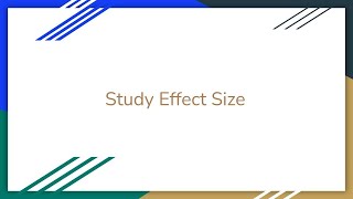 71 Study Effect Size [upl. by Banebrudge]