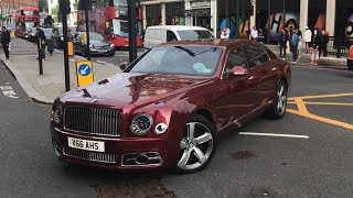 Best Of Luxury Cars In London 2023 3  Mulsanne Corniche Bentayga Cullinan Continental GT DBX [upl. by Sualohcin344]