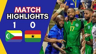 Comoros 10 Ghana  Highlights of 2026 World Cup Qualifiers Match [upl. by Yedorb]