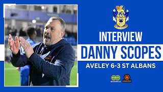 PostMatch Reaction Danny Scopes  Aveley 63 St Albans City [upl. by Penelopa]