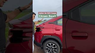 What is the Citroen Basalt SUV Coupe We tell you all in our first look review in 1min [upl. by Anesuza]