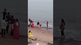 Evening 🌌 view  DIGHA SEA BEACH [upl. by Darsey662]