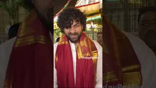 Mega Prince Varun Tej Spotted at Tirumala Tirupati Devasthanam  trending shorts fp viralvideo [upl. by Elum]