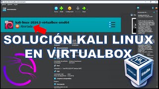 Error al instalar Kali Linux en VirtualBox  VERR FILE NOT FOUND ✅solución [upl. by Iramohs282]