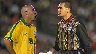 ESSE GOLEIRO PROVOCOU RONALDO FENÔMENO E PAGOU CARO POR ISSO [upl. by Melessa]