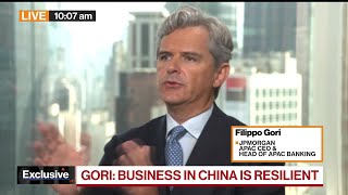 JPMorgan APAC CEO Business in China Has Been Exceptionally Resilient [upl. by Eittel]