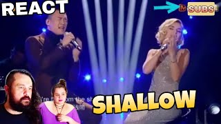 VOCAL COACHES REACT POLINA GAGARINA  SHALLOW SINGER 2019 [upl. by Elda]