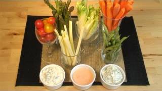 How To Cook Canapes Of Vegetables Crudites [upl. by Assiron]