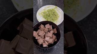 Dubai Viral Kunafa pistachio Chocolate 🍫 🤩✨ trendingonshorts youtubeshorts [upl. by Nalloh]