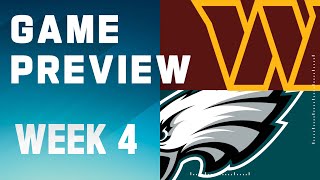 Washington Commanders vs Philadelphia Eagles  2023 Week 4 Game Preview [upl. by Nnaoj]