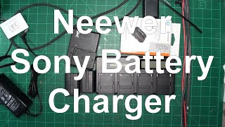 Neewer Sony Battery Charger [upl. by Ativel820]