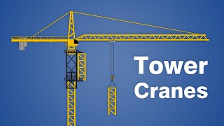 How Tower Cranes Build Themselves [upl. by Mcgregor]