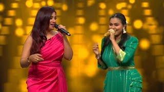 BARSO RE MEGHA MEGHA  SHREYA GHOSHAL SING WITH CONTESTANT  INDIAN IDOL [upl. by Apps275]