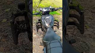 Custom METEOR 350 Handmade Exhaust Sound [upl. by Idmann]