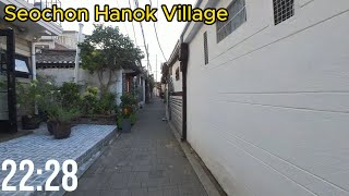 Exploring Seochon Hanok Village  A Glimpse into Seoul’s Timeless Heritage [upl. by Dewees421]