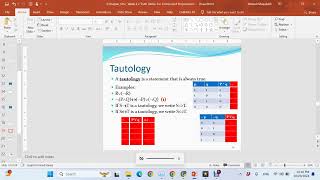 Tautologies Contradictions and Contingencies PART1amp2 [upl. by Tilagram450]
