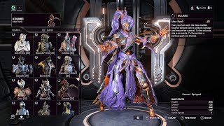 Warframe quotMain Squeezequot Gameplay Working On My Koumei Build [upl. by Eelah]