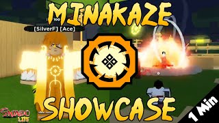 Shindo Life Minakaze Showcase In 1 Minute [upl. by Hoshi723]