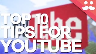 10 Top Tips For Minecraft YouTubers [upl. by New893]