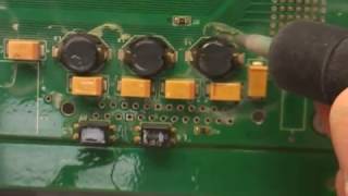 Removal of Conformal Coating using a Vaniman Micro Sandblaster [upl. by Anayad]