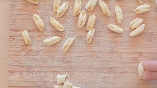 How to make cavatelli pasta  Video recipe [upl. by Ynneh]