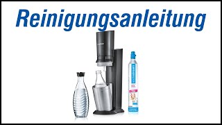 SodaStream Crystal 20  Reinigungsanleitung [upl. by Allehs154]