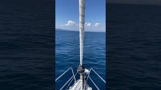 cruising on a sailboat in the aegeansea [upl. by Eiboj]