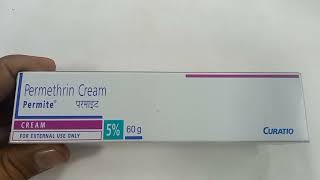 Permite Cream  Permethrin 5 Cream  Permite Cream Uses Side effects Benefit Review Hindi  Permite [upl. by Maybelle]