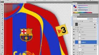 Kit Design  Creare maglie calcio tutorial base pt3 [upl. by Notlim]