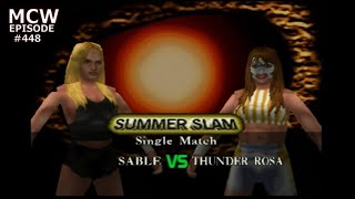 Sable vs Thunder Rosa  Summer Slam Bash at the Beach  Ep 448 [upl. by Malinowski]