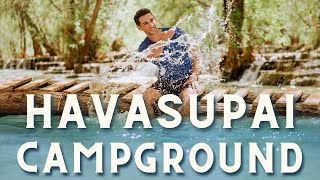 The Havasupai Campground What Youll Find at Havasu Falls [upl. by Pike249]