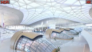 Experience Chinas Futuristic Spaceship Train Station A 1 Billion Masterpiece [upl. by Kcirtemed602]