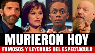 Famosos Fallecidos Leyendas murieron hoy 22 de octubre [upl. by Autrey428]