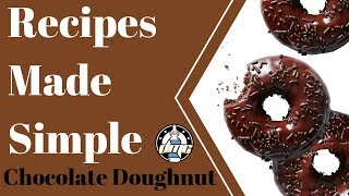 Recipes Made Simple Diy ELiquid Chocolate Doughnut [upl. by Walli928]