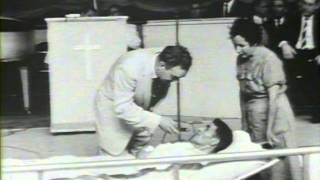 Rev A A Allen  Cancer Instantly Healed [upl. by Osmond583]