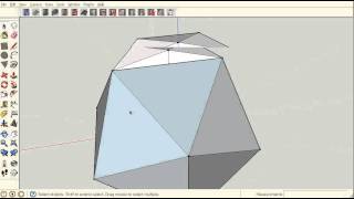 Icosahedron Geodesic Dome Example 2 [upl. by Sabino899]