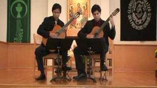 Terpsichore by Ferrer for Guitar Duo [upl. by Rodi680]